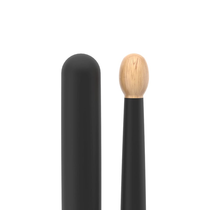 ProMark Drum Sticks - Stephen Creighton Pipe Band Drumsticks - ActiveGrip For Secure, Comfortable Grip - Gets Tackier As Your Hands Sweat - Active Grip Finish, Oval Wood Tip, Maple Wood - 1 Pair - Image 4
