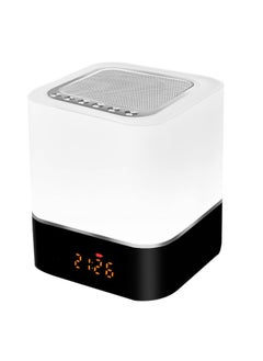 General LED Seven Color Light Portable Bluetooth Speaker - USB Night Light Alarm Clock Pat Light Wireless Bluetooth Speaker  - Image 1