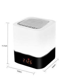 General LED Seven Color Light Portable Bluetooth Speaker - USB Night Light Alarm Clock Pat Light Wireless Bluetooth Speaker  - Image 5