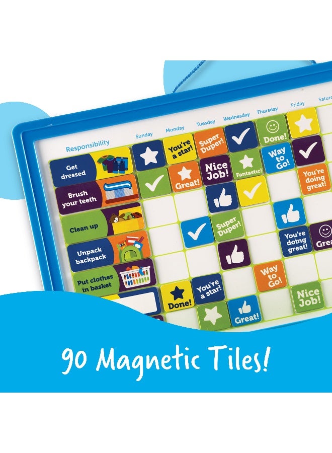 Learning Resources Good Job Reward Chart (28-Piece Set, Magnetic, Multi-Color, Ages 3+) - Image 3