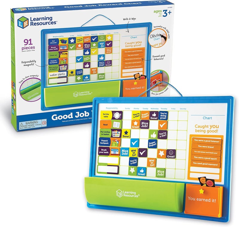 Learning Resources Good Job Reward Chart 91-Pieces Set - Image 1