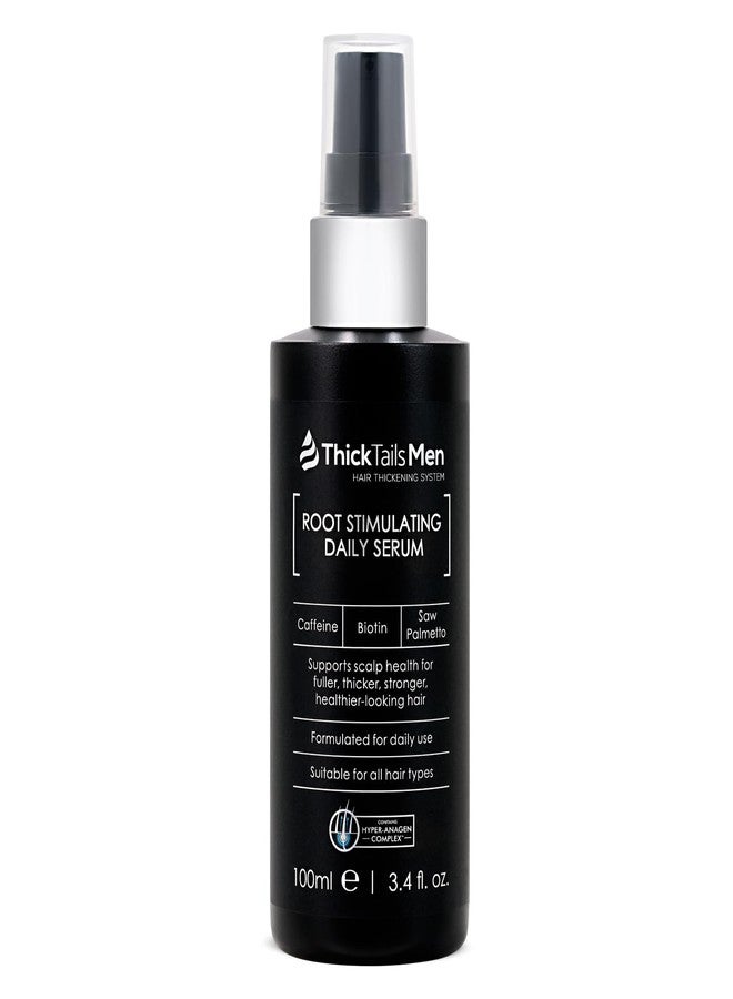 ThickTails Men’s Hair Growth Serum for Thinning Hair | Leave-In Root & Scalp Serum with Caffeine, Biotin & Saw Palmetto | Lightweight Vegan Hair Thickening Treatment, 1.7 fl oz - Image 1