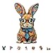 SECOGM Wooden Puzzles for Adults Colorful Bunny Wood Puzzles Adult Unique Animal Shape Wooden Jigsaw Puzzles for Adults Birthday Gifts for Puzzle Lovers Family 85 5in 100 Pieces - Image 4