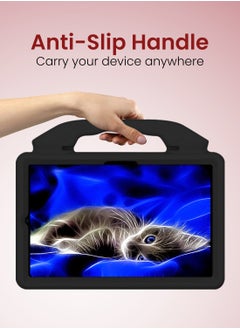 Moxedo Moxedo Shockproof Protective Case Cover Lightweight Convertible Handle Kickstand for Kids with Pencil Holder Compatible for Samsung Galaxy Tab A8-10.5-inch X200 / Tab A7 10.4-inch T500 - Black  - Image 5