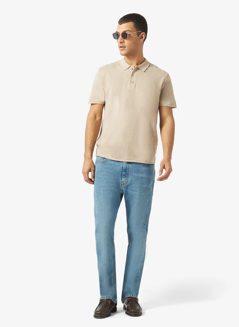 JACK & JONES String Short sleeve knit Polo shirt for Men | Best Price UAE