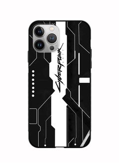 Protective Case Cover For Apple iPhone 12 Pro Cyberpunk Design Multicolour