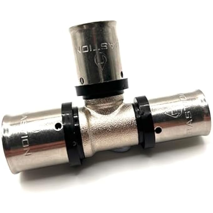 BASTION 25-25-16MM UNEQUAL TEE PRESS FITTING WRAS APPROVED  PACK OF 2 PLEASE NOTE FITS U-JAWS ONLY!* - Image 3