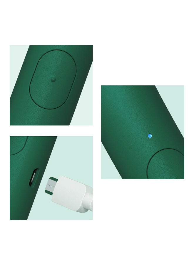 Loquat Mini Portable Handsfree Fan Green - Image 3