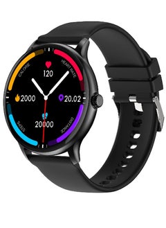Zoom Plus Bluetooth Calling Round Dial Full Touch Multi-Function Smartwatch For Men & Women Black  - Image 1