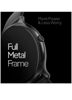 Zoom Plus Bluetooth Calling Round Dial Full Touch Multi-Function Smartwatch For Men & Women Black  - Image 5