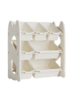 FULL JOY Bookshelf 3 Double Layer With Storage Box  - Image 1