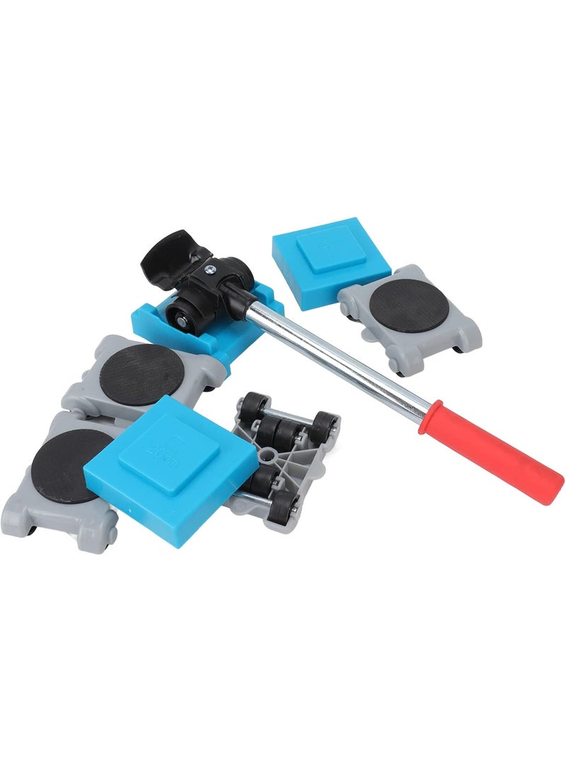ALLTEC 8pcs Furniture Mover, Easy Moving 360 Degree Rotation Wheels Furniture Slides Kit for Heavy Loads Furniture - Image 2