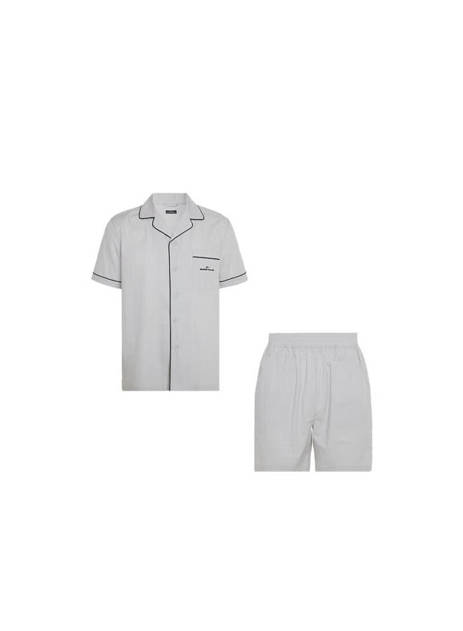 Bodywild Short-sleeve Set, Couples' Pure Cotton Pajamas, Loungewear Zbn43zg2 Yellow 180 - Image 3