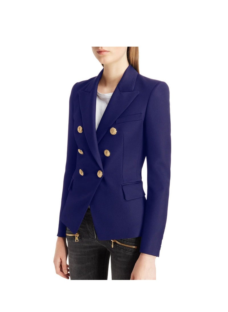 KUYING - New Fashion Short Double Breasted Suit Coat - Image 1