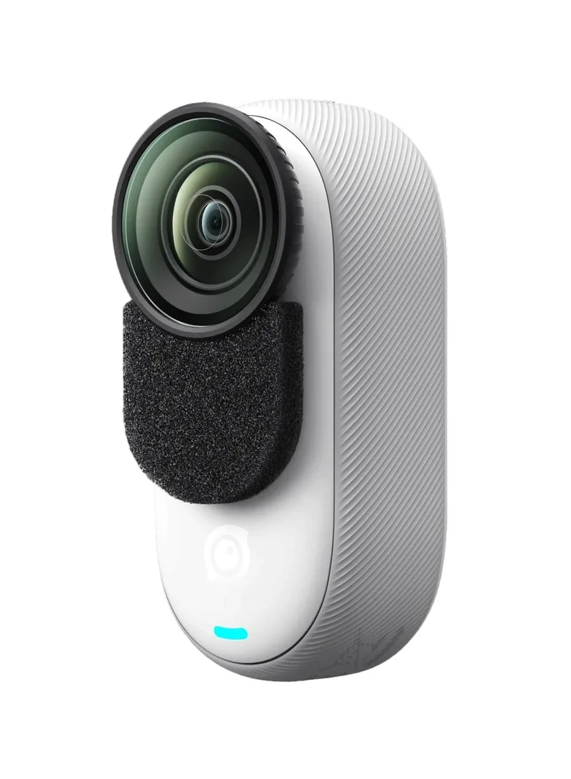 انستا 360 غطاء ميكروفون فوم أسود