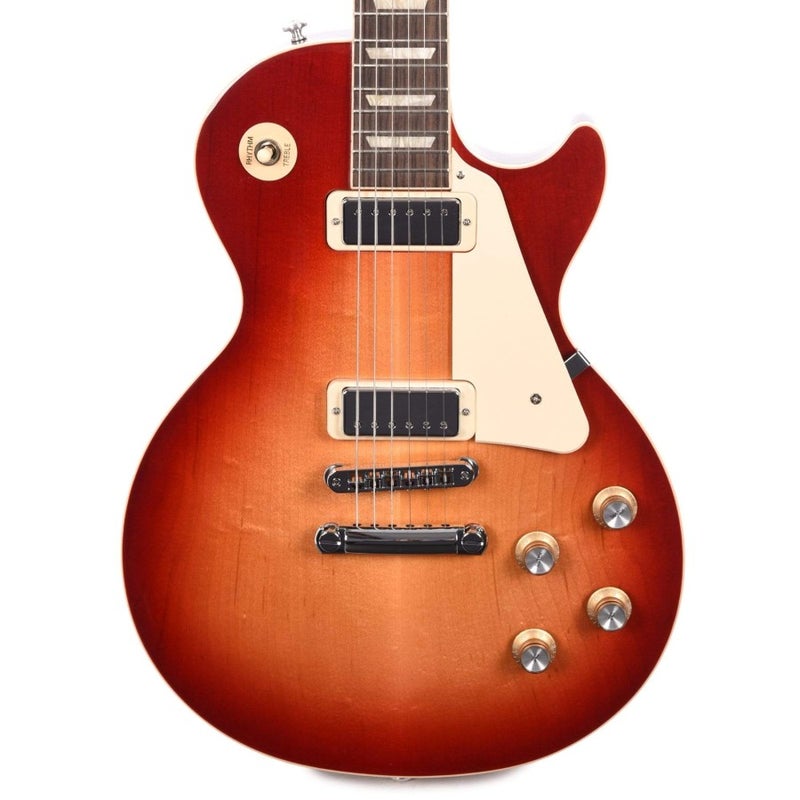 Gibson USA LPDX007CCH1 Les Paul Deluxe '70s Electric Guitar - Cherry Sunburst - Image 1