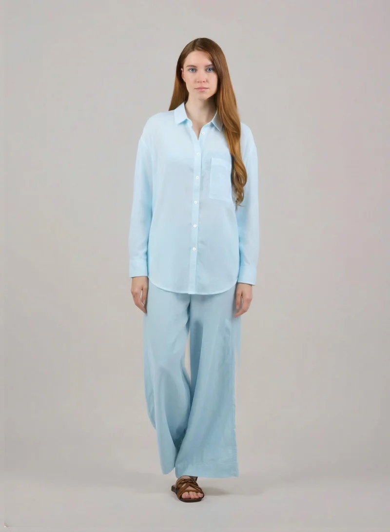 Just Nature 100% Linen Relaxed Fit Shirt