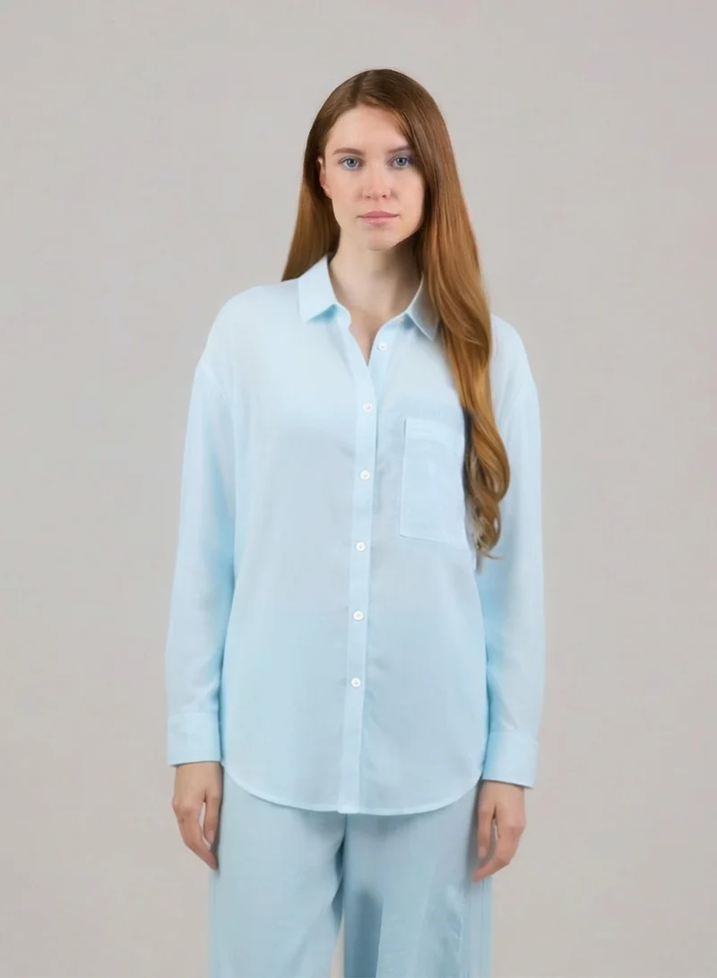 Just Nature 100% Linen Relaxed Fit Shirt