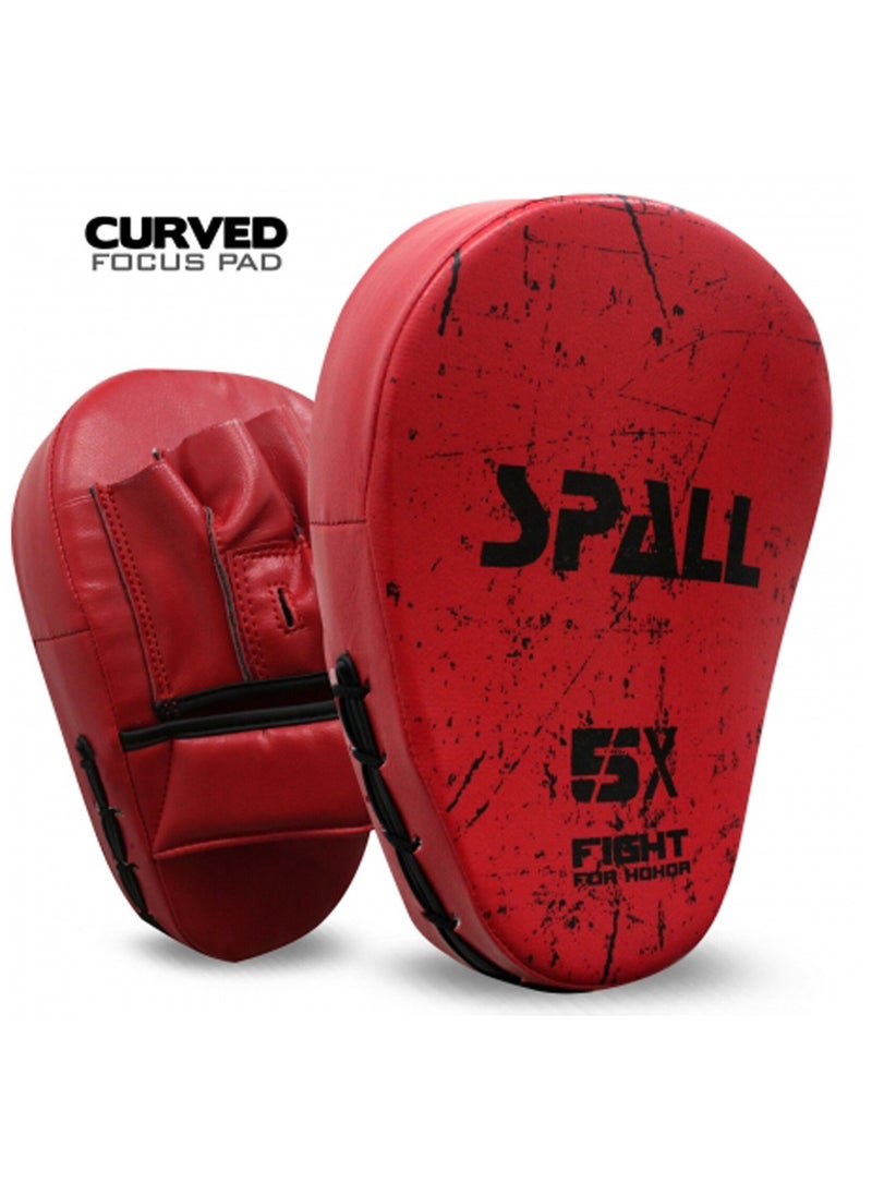 Spall Focus Pad Hook Jab Mitts Boxing Pads Hand Target Gloves Training For Mma Kickboxing Pads Muay Thai Training Martial Arts Punch Mitts For Kids Men And Women  - Image 1