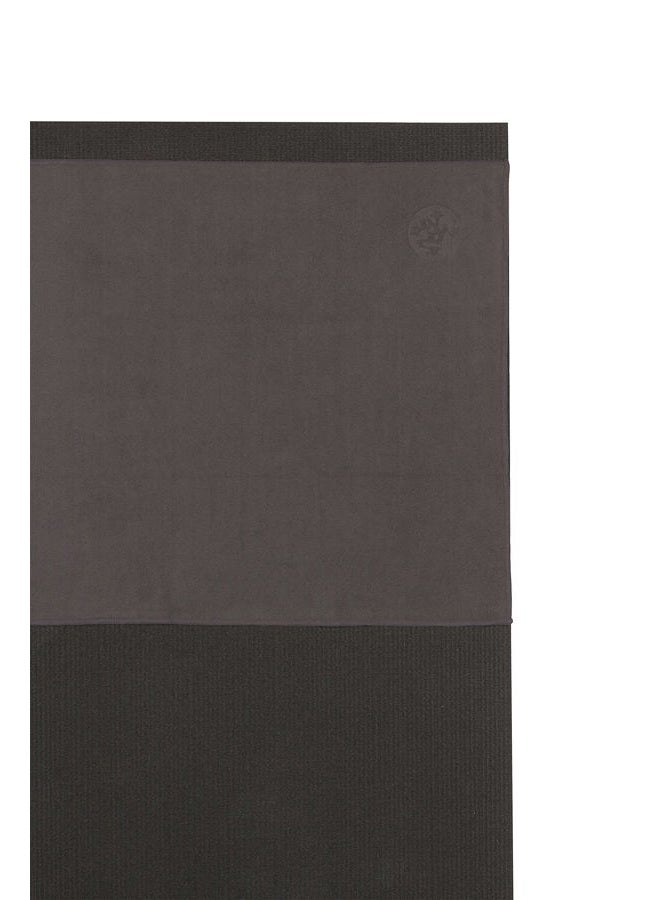 Manduka Equa Yoga Hand Towel - Grey - Image 1