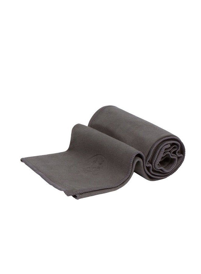 Manduka Equa Yoga Hand Towel - Grey - Image 3