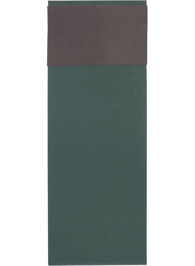 Manduka Equa Yoga Hand Towel - Grey - Image 2