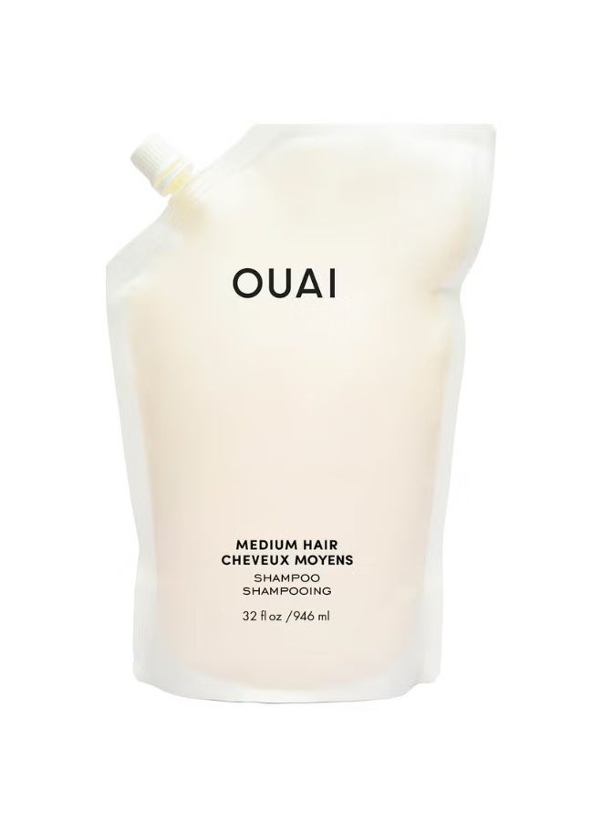 OUAI Medium Hair Shampoo Refill 946ml - Image 3