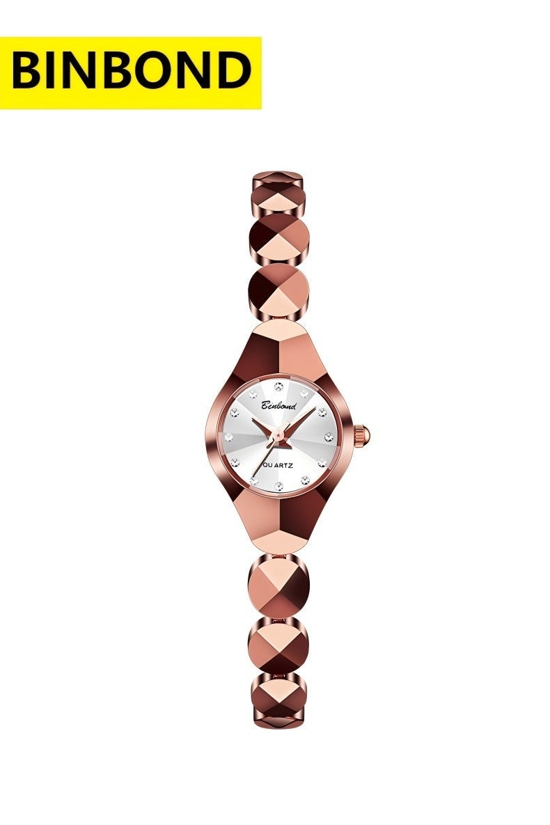 BINBOND Women's Water Resistant Quartz Analog Watch - Image 2
