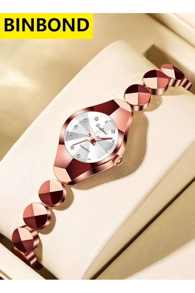 BINBOND Women's Water Resistant Quartz Analog Watch - Image 1