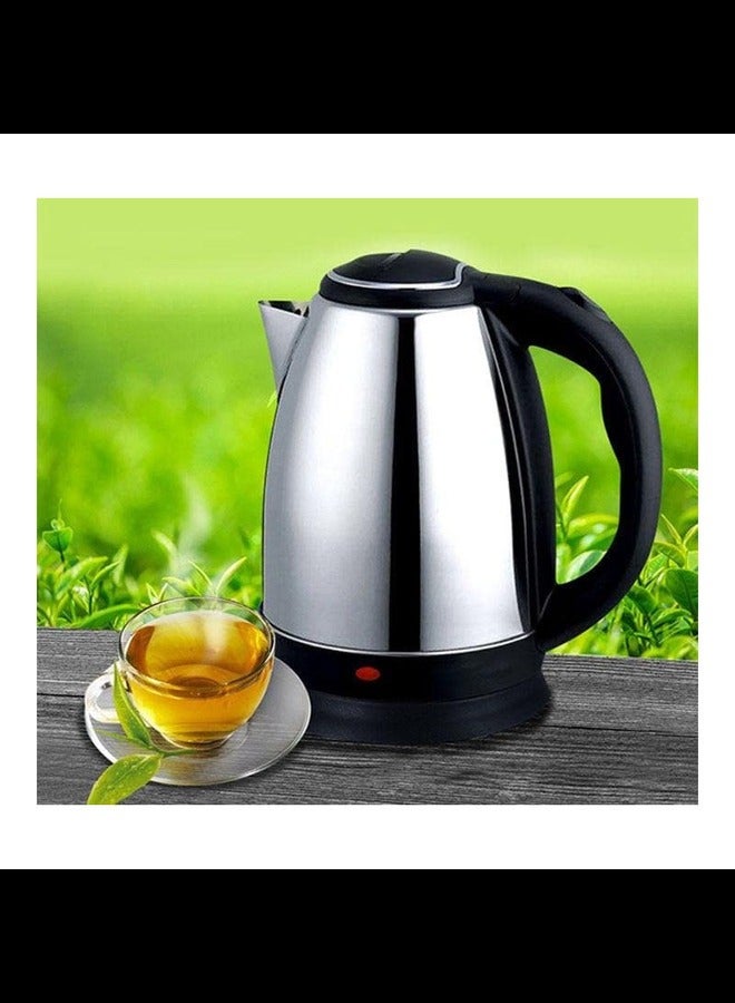 MACEST STYLISH AND LONG LASTING STAINLESS STEEL ELECTRIC KETTLE 1200 ML - Image 1