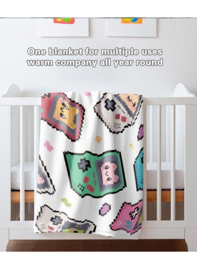 general Baby and children's cartoon flannel thin blanket (warm and comfortable, suitable for sleep, game use) 70cm*100cm - Image 4