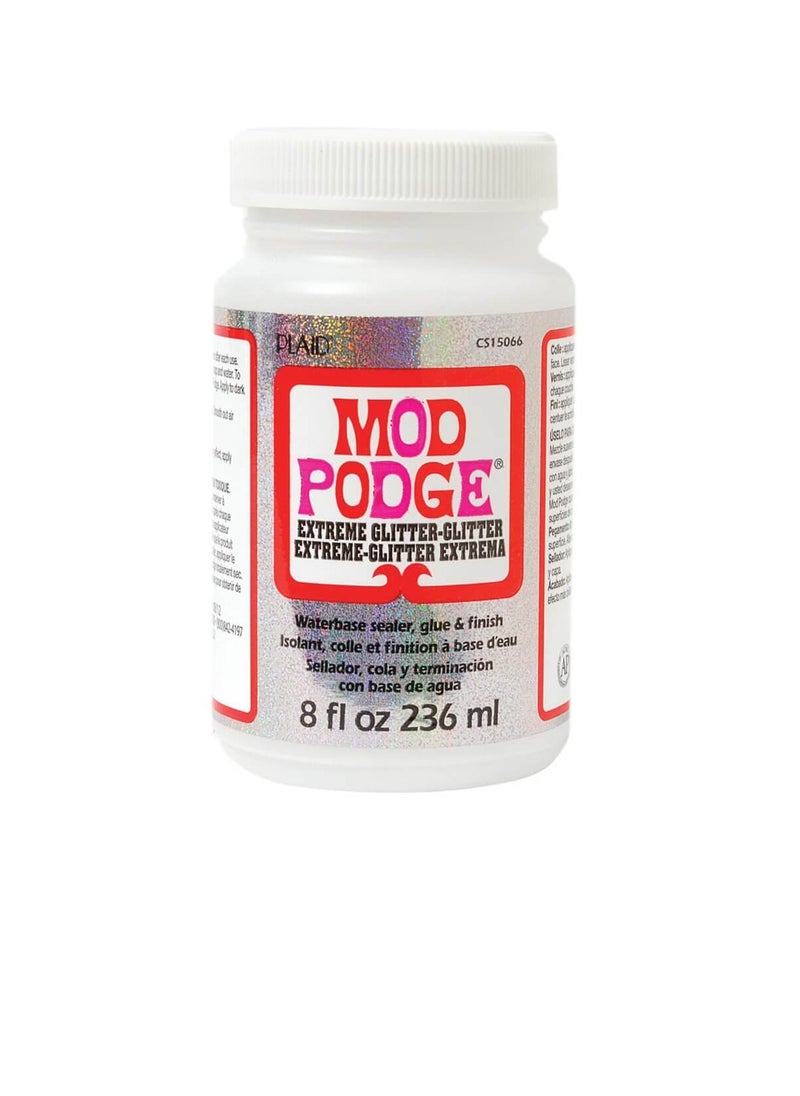 Mod Podge - Mod Podge Extreme Glitter Finish 8oz - Image 1