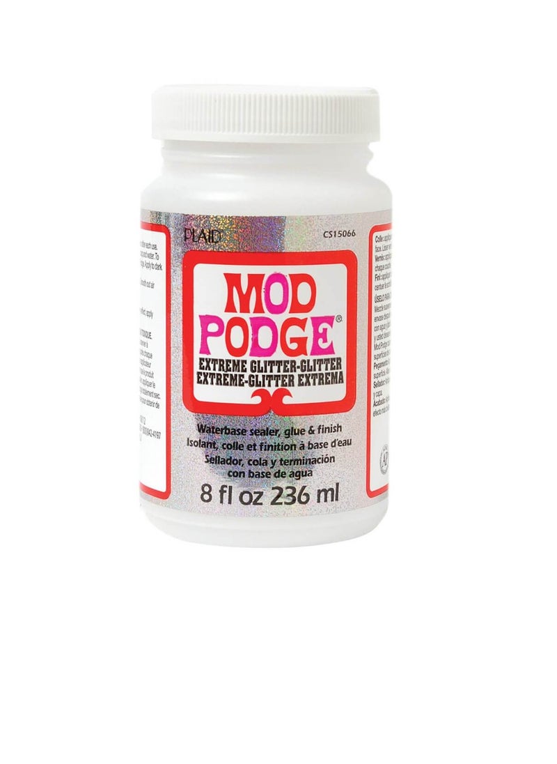 Mod Podge - Mod Podge Extreme Glitter Finish 8oz - Image 1