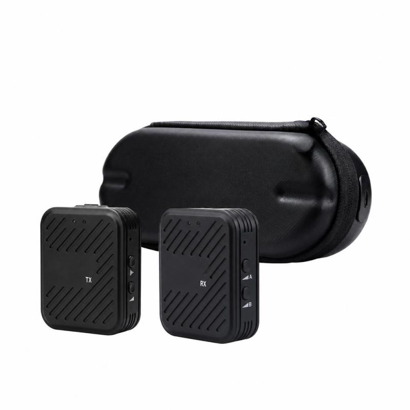 SYNCO G1A1 Pro Wireless Microphone System with 1 Receiver & 1 Microphone 200M Transmission Range Built-in Battery with Charging Case Replacement for Android Phones Computer Laptop Camera for Live - Image 1