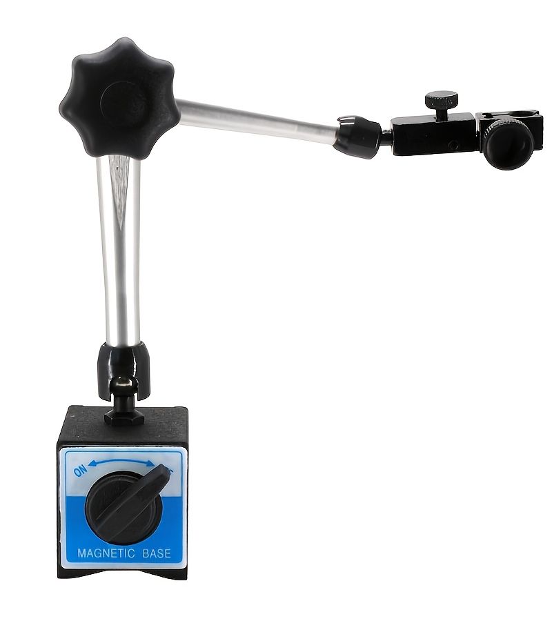 Large Universal Silvery Rod 10mm Dial Gauge 0 01mm Accuracy Magnetic Stand - Image 5