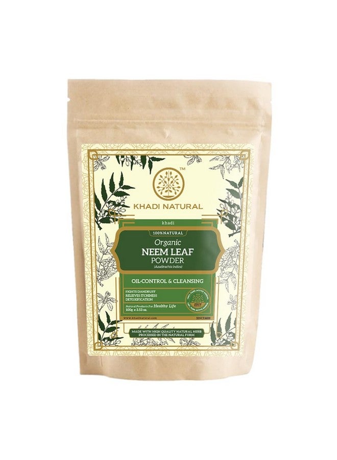 كادي نيتشورال مسحوق أوراق النيم العضوي