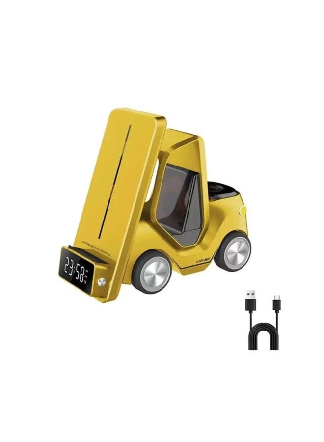 أكاليكس شاحن لاسلكي 5 في 1 مع محطة شحن لاسلكية مغناطيسية - Image 3