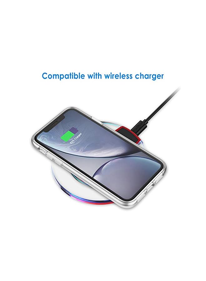 Jetech Case for iPhone XR 6.1-Inch, Non-Yellowing Shockproof Phone Bumper Cover, Anti-Scratch Clear Back (Clear) - Image 4