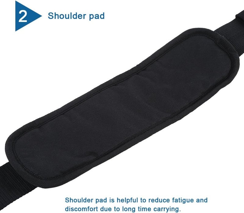 woobles Paddleboard Carry Strap, Portable Kayak Canoe SUP Surfboard Strap Adjustable Nylon Carrying Belt - Image 5