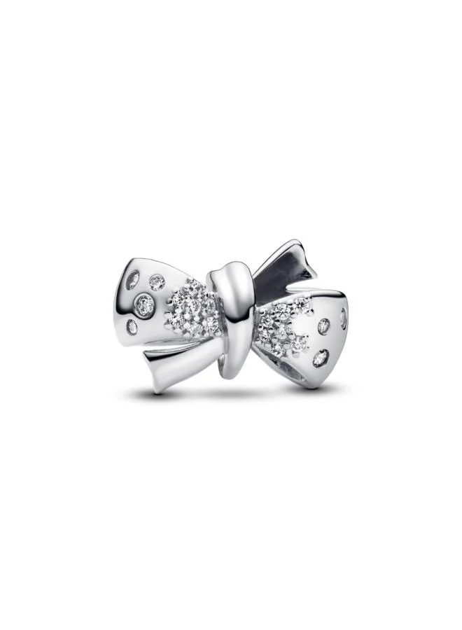 PANDORA Sparkling Bow Charm