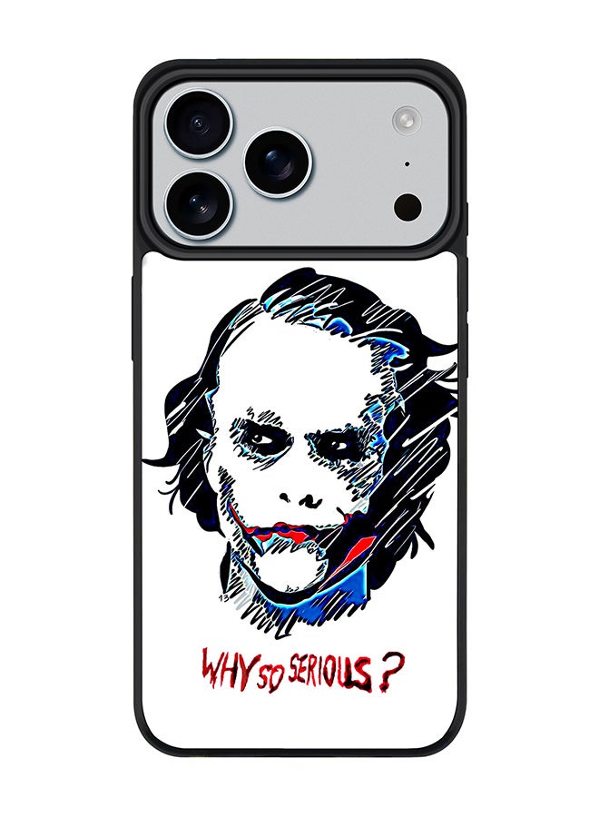 Stylizedd iPhone 17 Pro Max Case, [Compatible with MagSafe] Slim Magnetic cover Phone Case iPhone 17 Pro Max -Why So Serious - Image 1