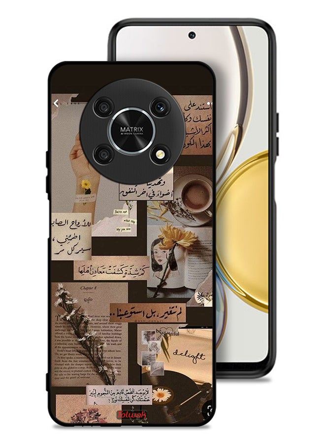 Tolwak Honor X9 5G Protective Case Cover Arabic Quotes Vintage - Image 1