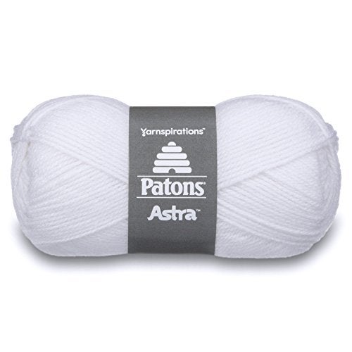 Patons 10017385 Pat Astra Yarn, 1.75 oz, White - Image 4