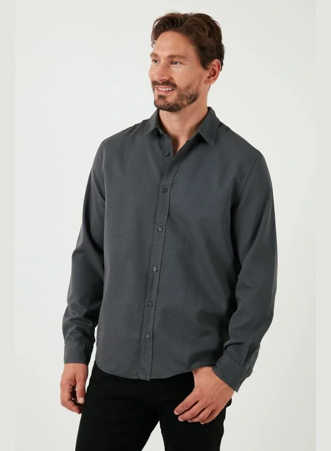 Buratti  Buratti Stretch Cotton Regular Fit Shirt Men's SHIRT CF25W128861 for Men | Best Price UAE