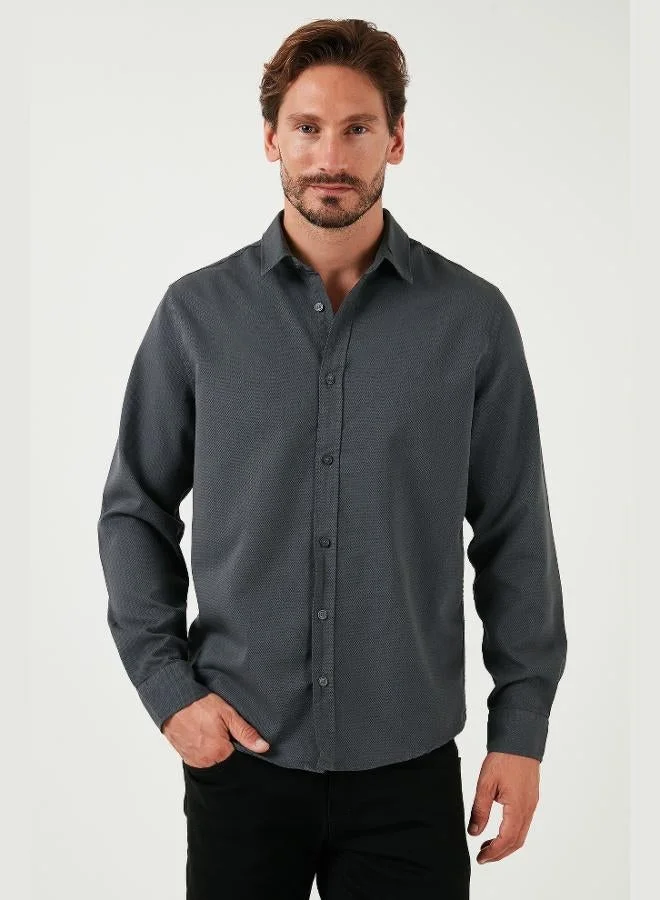 Buratti  Buratti Stretch Cotton Regular Fit Shirt Men's SHIRT CF25W128861 for Men | Best Price UAE