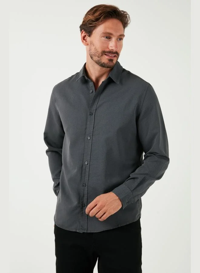 Buratti  Buratti Stretch Cotton Regular Fit Shirt Men's SHIRT CF25W128861 for Men | Best Price UAE
