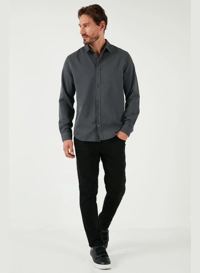 Buratti Stretch Cotton Regular Fit Shirt Men's SHIRT CF25W128861