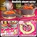 MSKOLER Play Kitchen Sets for Kids Ages 48 36 Inch Pretend Kitchen Playset for Toddlers 35 with Stove Toy Sink Accessories Indoor Outdoor Play Cooking Toys for Boys Girls with Sound and Light - Image 4
