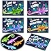 Shemira 24 Pack Valentines Day Cards for Kids Bulk Valentines Cards for Kids with Glow in the Dark Lizards toys for School Classroom Valentines Gifts Exchange Valentine Party Favor - Image 2