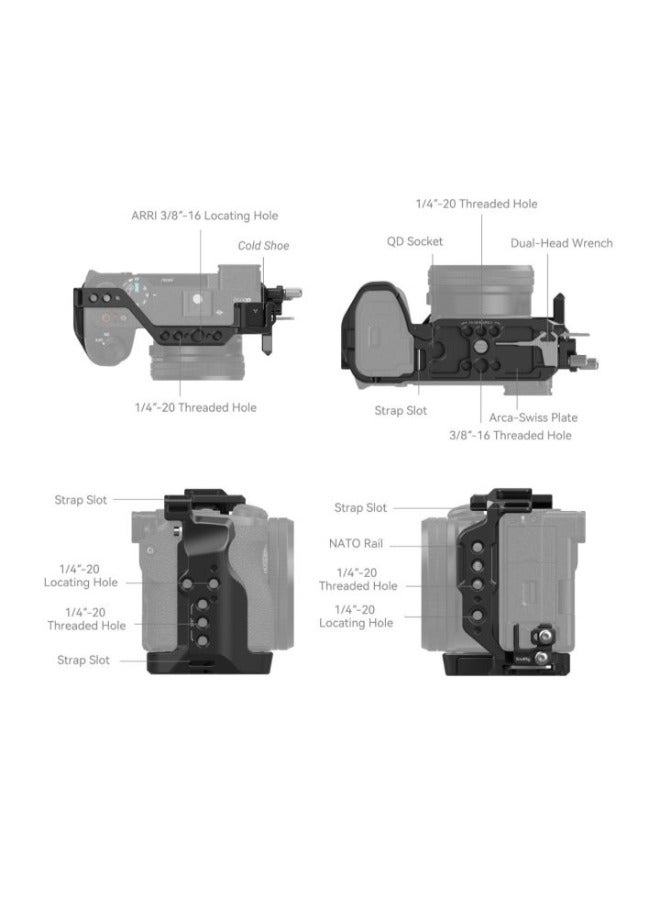 SmallRig Cage Kit for Sony Alpha 6700 - 4336 - Image 4